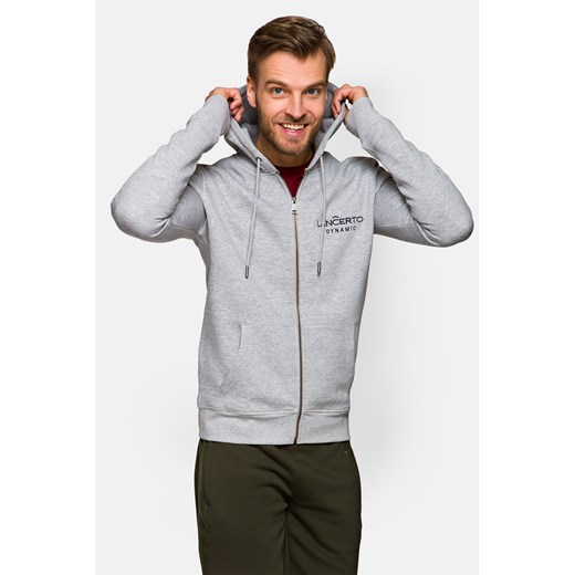 Bluza Szara Rozpinana z Kapturem Rider Lancerto M okazyjna cena Lancerto S.A.