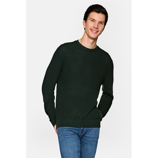 Sweter Zielony Miguel Lancerto XL wyprzedaż Lancerto S.A.