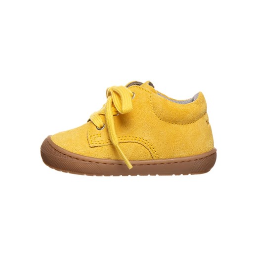 Skórzane sneakersy w kolorze żółtym 22 wyprzedaż Limango Polska