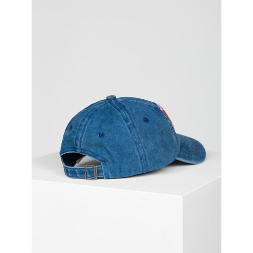 Granatowa czapka z daszkiem Denley CZ105 One size promocja Denley