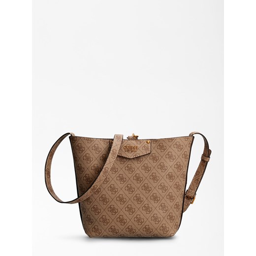 GUESS TOREBKA DAMSKA 3w1 ECO BRENTON BUCKET LATTE HWESB839001 LTL Guess UNI wyprzedaż messimo