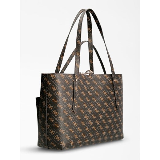 GUESS TOREBKA DAMSKA 3w1 ECO BRENTON TOTE DARK BROWN/PINK HWESG839023 BNL Guess UNI messimo okazja