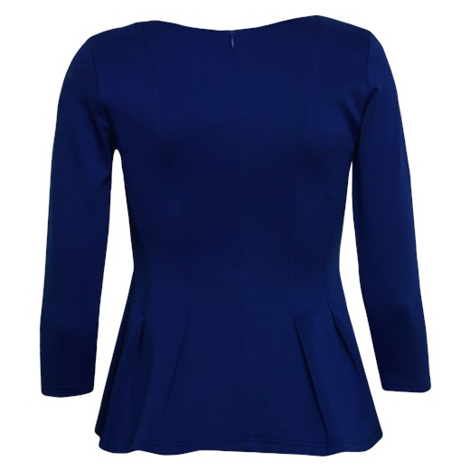 BLUZKA BELIZE BLUE click-fashion granatowy bluzka