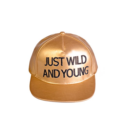 Fullcap JUST WILD AND YOUNG urban-gal zolty codzienny