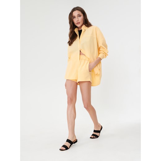 Sinsay - Koszula oversize - Beżowy Sinsay XS Sinsay