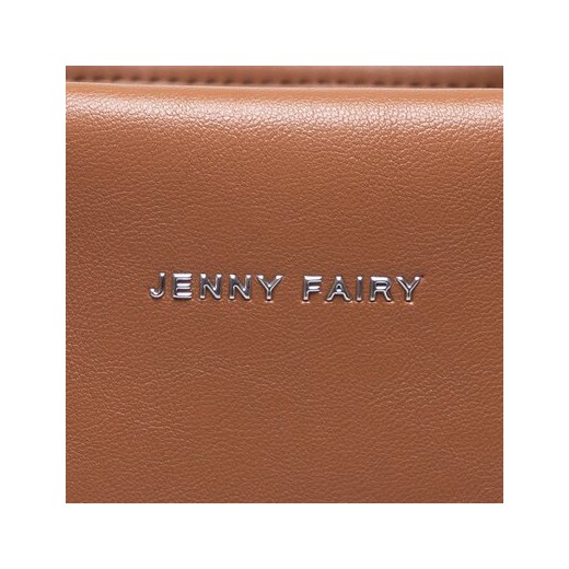 Shopper bag Jenny Fairy elegancka ze skóry matowa na ramię 