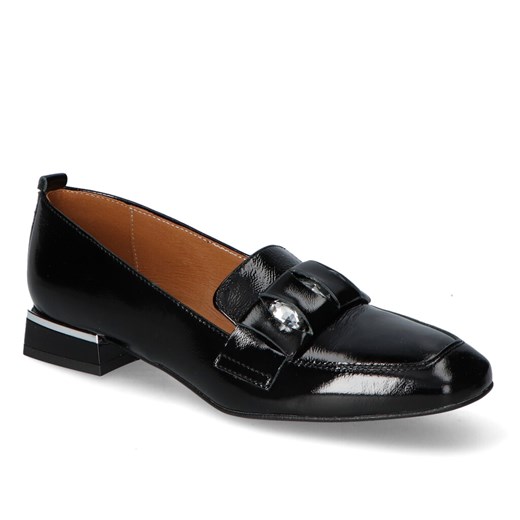 Lordsy Gamis 5358/A128 Czarne Lakier ze sklepu Arturo-obuwie w kategorii Lordsy damskie - zdjęcie 132756940