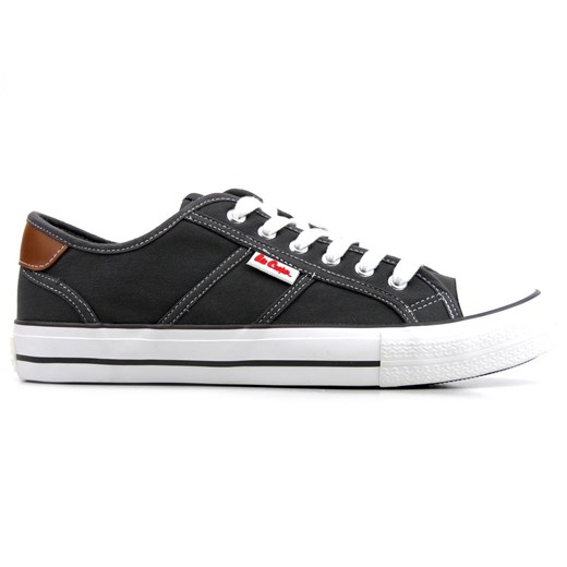 Trampki męskie przed kostkę  - LEE COOPER 22-31-0865M, szare Lee Cooper 45 ulubioneobuwie