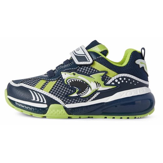 Geox tenisówki świecące chłopięce Bayonyc J25FEA 014BU C0749 ciemnoniebieskie 25 Geox 28.0 Mall