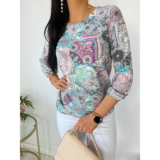 Bluzka w Orientalny Wzór 7598-56 Modnakiecka.pl 46 ModnaKiecka.pl