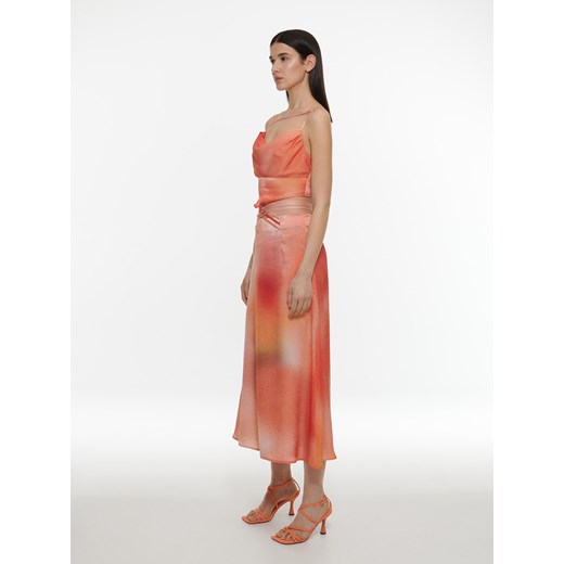 Reserved - Wzorzysta spódnica maxi - Wielobarwny Reserved 40 Reserved