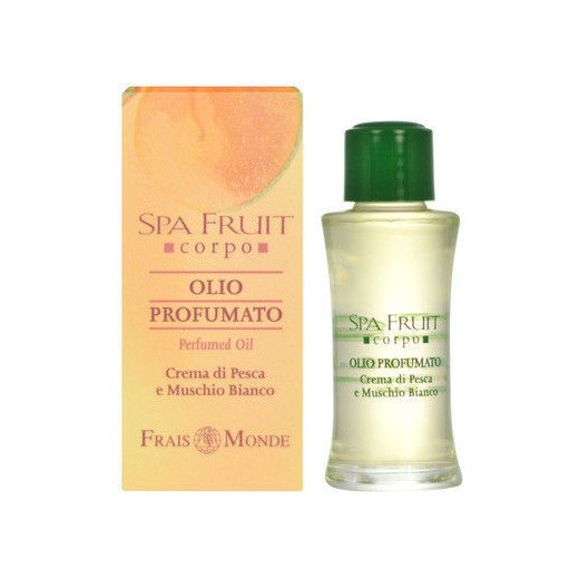 Frais Monde Spa Fruit Peach And White Musk Perfumed Oil 10ml W Olejek perfumowany e-glamour zolty 
