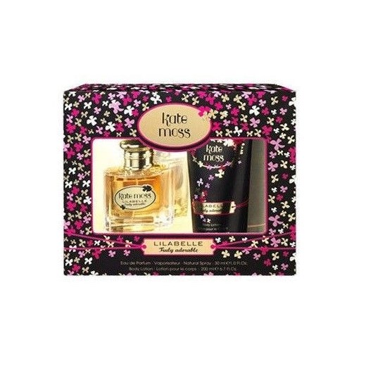 Kate Moss Lilabelle Truly Adorable W Zestaw perfum Edp 30ml + 200ml Balsam e-glamour fioletowy perfumy