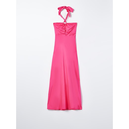 Mohito - Różowa sukienka z wiskozy - Różowy Mohito 34 Mohito