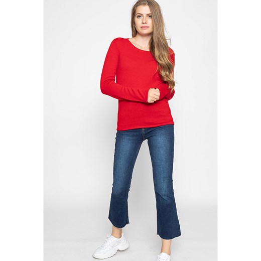 Kaszmirowy sweter "Vivian" w kolorze czerwonym Just Cashmere S wyprzedaż Limango Polska
