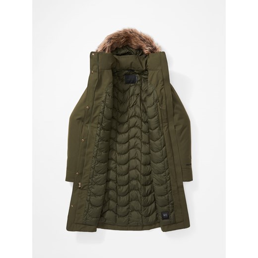 Kurtka puchowa "Chelsea" w kolorze khaki Marmot S okazyjna cena Limango Polska