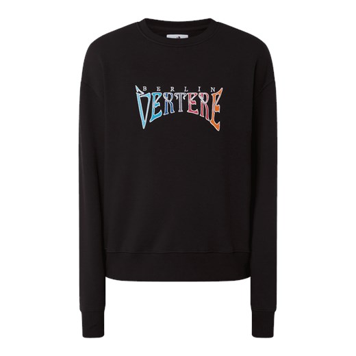 Bluza z wyhaftowanym logo model ‘Art Noir’ Vertere S Peek&Cloppenburg 