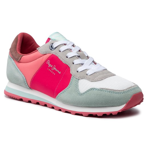 Sneakersy PEPE JEANS - Verona W Casidi PLS30622 Disco Pink 356 Pepe Jeans 37 promocja eobuwie.pl