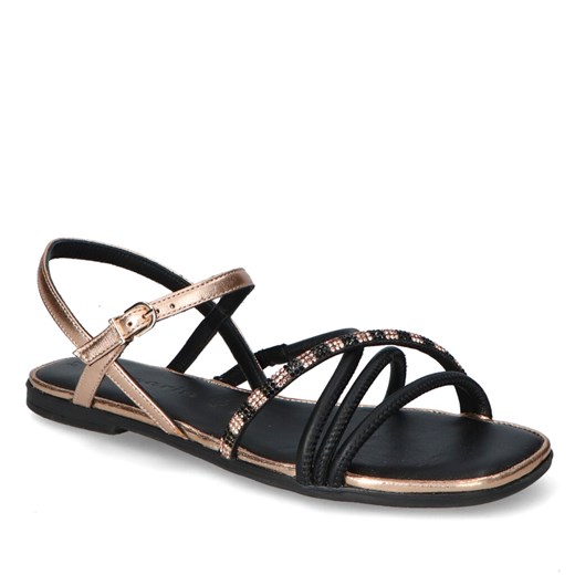 Sandały Tamaris 1-28116-28/098 Czarne Lico ze sklepu Arturo-obuwie w kategorii Sandały damskie - zdjęcie 133208924