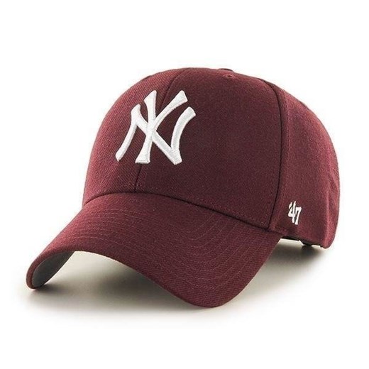 Czapka z daszkiem '47 MLB New York Yankees MVP Bordo 47 Brand uniwersalny 4elementy