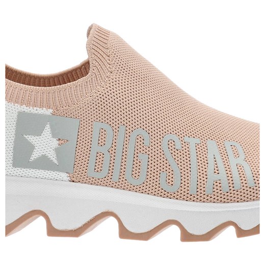 Sneakersy BIG STAR - JJ274A145 Nude/Biały 36 ARMODO