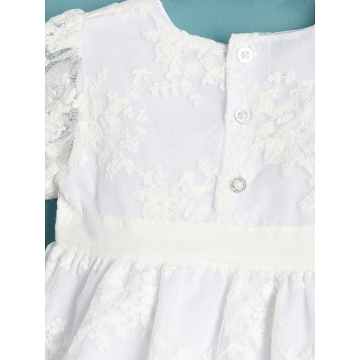 Reserved - Tiulowa sukienka mini - Biały Reserved 80 Reserved