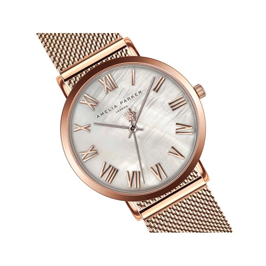 2-częściowy zestaw - zegarek, bransoletka Amelia Parker onesize okazyjna cena Limango Polska