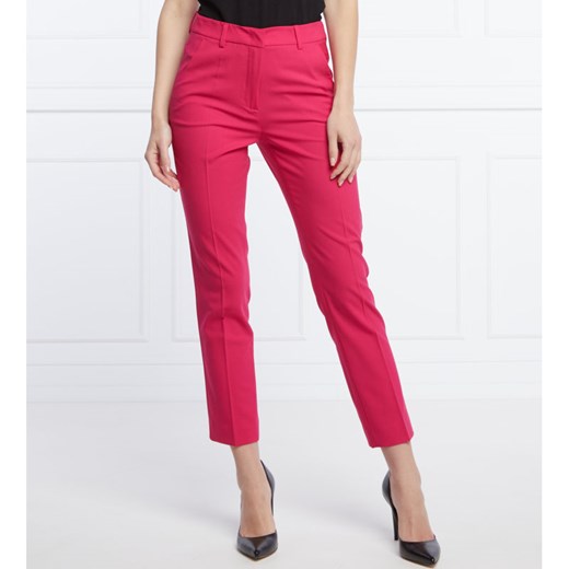 Weekend MaxMara Lniane spodnie cygaretki VALDA | Slim Fit | stretch Weekend Maxmara 38 Gomez Fashion Store