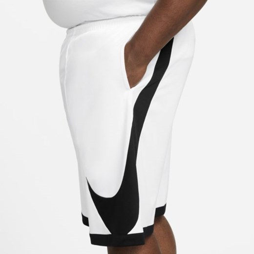 Męskie spodenki do koszykówki Nike Dri-FIT - Biel Nike XL Nike poland