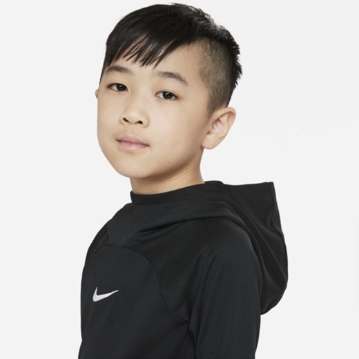 Piłkarska bluza z kapturem dla małych dzieci Nike Dri-FIT Academy Pro - Czerń Nike S Nike poland