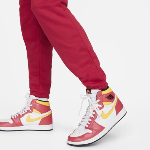 Męskie spodnie z dzianiny Jordan Jumpman - Czerwony Jordan S Nike poland