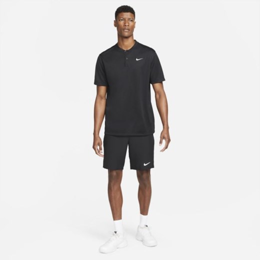 Męska koszulka polo do tenisa NikeCourt Dri-FIT - Czerń Nike M Nike poland
