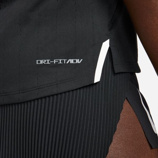 Damska startowa koszulka bez rękawów Nike Dri-FIT ADV AeroSwift - Czerń Nike XL Nike poland