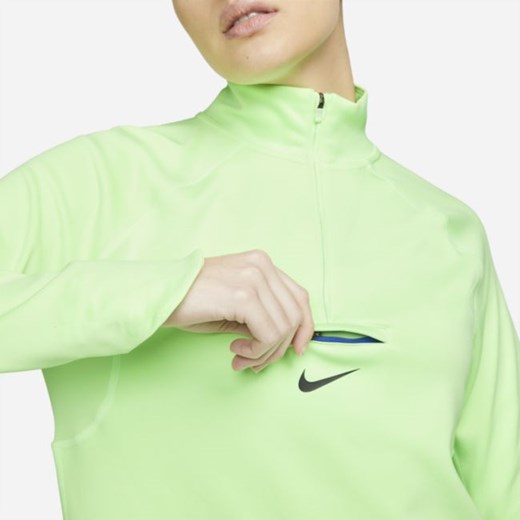 Damska środkowa warstwa ubioru do biegania w terenie Nike Dri-FIT - Zieleń Nike M Nike poland