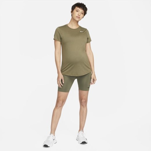Damski ciążowy T-shirt Nike Dri-FIT (M) - Brązowy Nike XL Nike poland