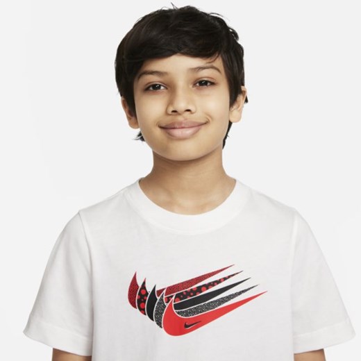 T-shirt dla dużych dzieci Nike Sportswear - Biel Nike S Nike poland