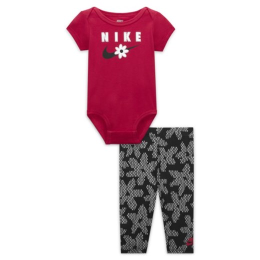 Zestaw body i legginsy dla niemowląt Nike (0–9 M) - Czerń Nike 9-12M Nike poland