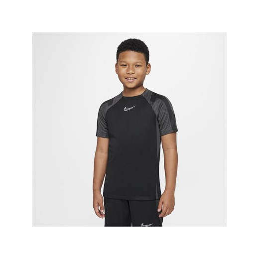 Koszulka piłkarska dla dużych dzieci Nike Dri-FIT Strike - Czerń Nike L Nike poland