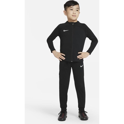 Dzianinowy dres dla małych dzieci Nike Dri-FIT Academy Pro - Czerń Nike L okazyjna cena Nike poland