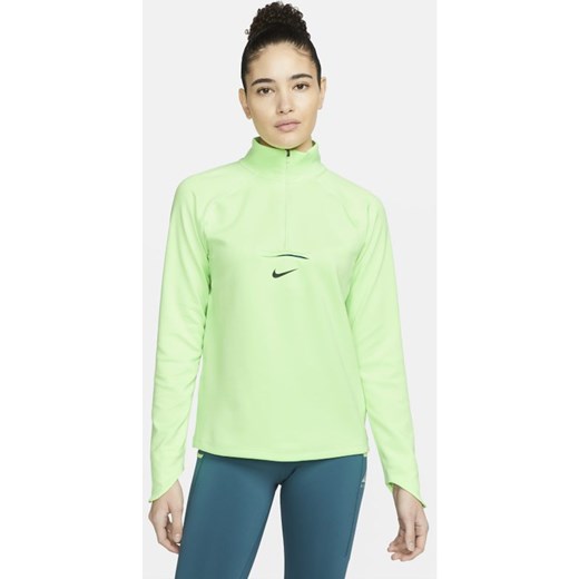 Damska środkowa warstwa ubioru do biegania w terenie Nike Dri-FIT - Zieleń Nike L Nike poland