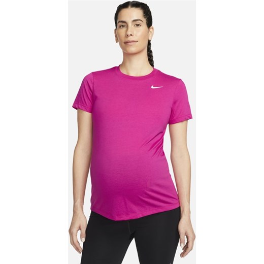 Damski ciążowy T-shirt Nike Dri-FIT (M) - Różowy Nike M Nike poland