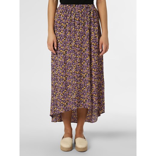 mbyM Spódnica damska Kobiety wiskoza lila wzorzysty ze sklepu vangraaf w kategorii Spódnice - zdjęcie 133305090