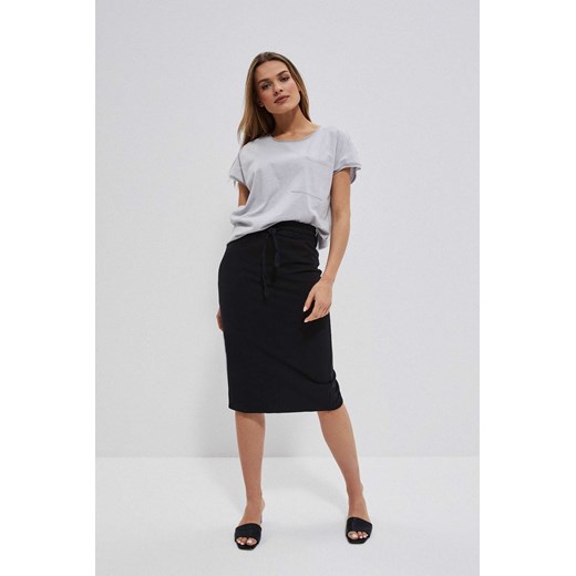 Bawełniany t-shirt z kieszonką M Moodo.pl