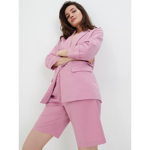 Sinsay - Szorty eleganckie - Różowy Sinsay XL Sinsay