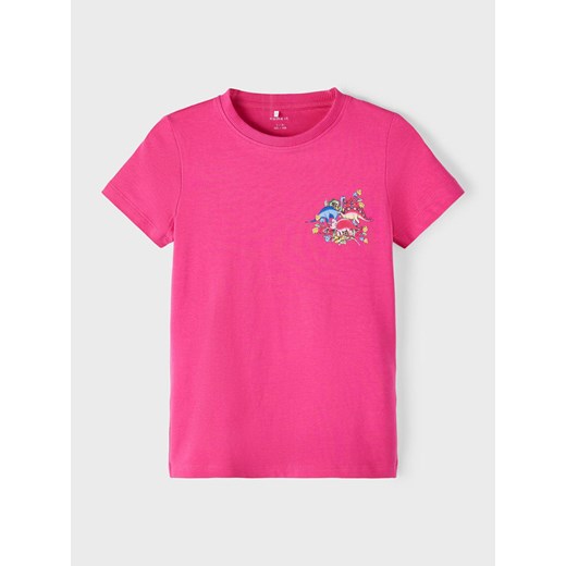 Koszulka "Bekky" w kolorze różowym Name It 122/128 wyprzedaż Limango Polska