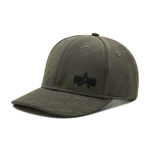 Czapka z daszkiem ALPHA INDUSTRIES - Embossed Cap 116909 Army Green 369 Alpha Industries  eobuwie.pl