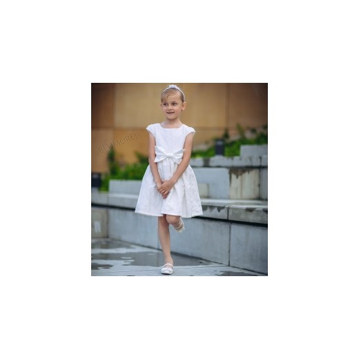 Śliczna sukienka na wesele dla dziewczynki 74 - 158 Laura blumore-pl brazowy dziecięce