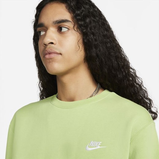 Bluza z dzianiny Nike Sportswear Club - Zieleń Nike L Nike poland