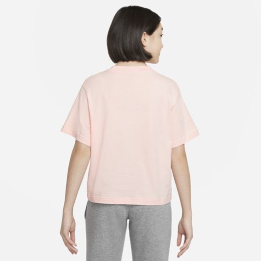T-shirt dla dużych dzieci (dziewcząt) Nike Sportswear - Różowy Nike L Nike poland