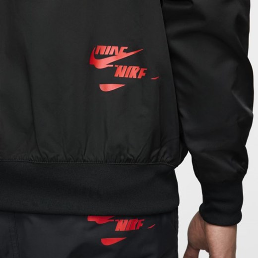 Męska tkana kurtka Windrunner Nike Sportswear Sport Essentials+ - Czerń Nike 2XL wyprzedaż Nike poland